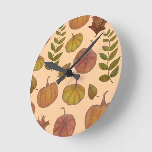 Pumpkins  ronde klok (Hoek)