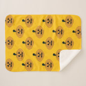 Pumpkins Sherpa Deken (Voorkant (horizontaal))