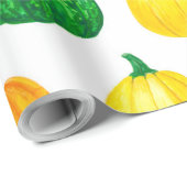 Pumpkins waterverf cadeaupapier (Rol Hoek)