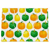 Pumpkins waterverf groot cadeauzakje (Voorkant)