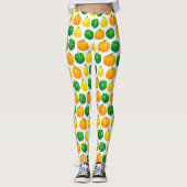 Pumpkins waterverf leggings (Voorkant)