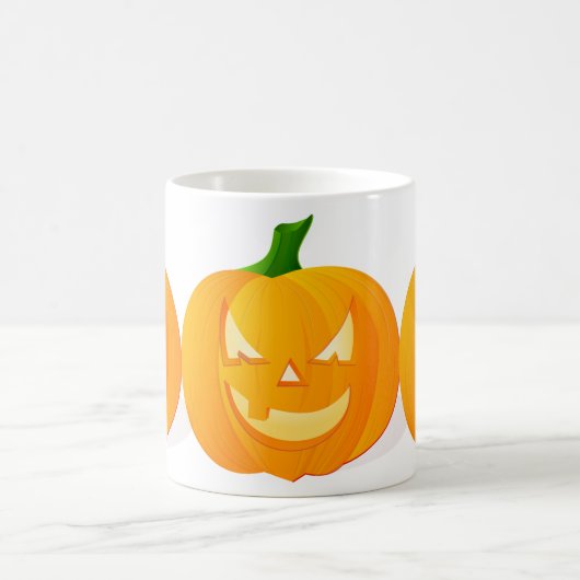 Pumpkins White Coffee Mok (Center)