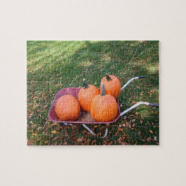 Pumpkins wielloop legpuzzel