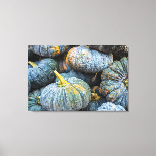 Pumpkins Wrapped Canvas Art Afdruk
