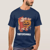 Pumpkinsaurus Pumpkin Rex Halloween T Rex Pumkin H T-shirt (Voorkant)
