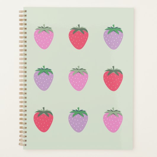Pun Aardbeien Planner (Voorkant)