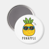 Pun-apple Grappig Fruit Ananas Pun Magneet (Voorkant / Achterkant)