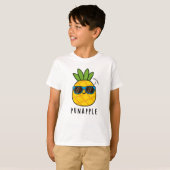 Pun-apple Grappig Fruit Ananas Pun T-shirt (Voorkant volledig)