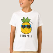Pun-apple Grappig Fruit Ananas Pun T-shirt (Voorkant)