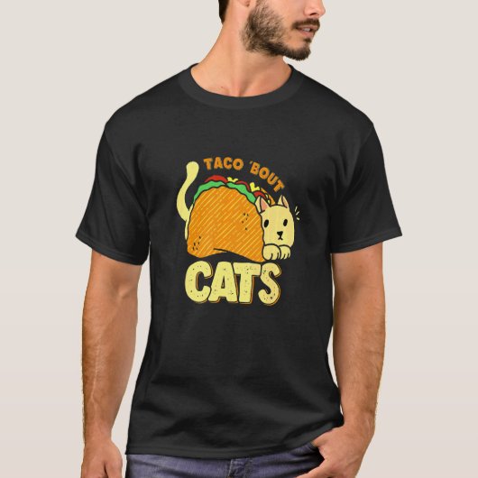 Pun Cat Taco T-shirt (Voorkant)