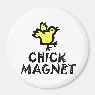 Pun - Chick Magnet met Baby Chick