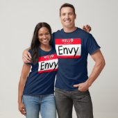 Pun Couples Halloween Costume Green With Envy T-shirt (Unisex)