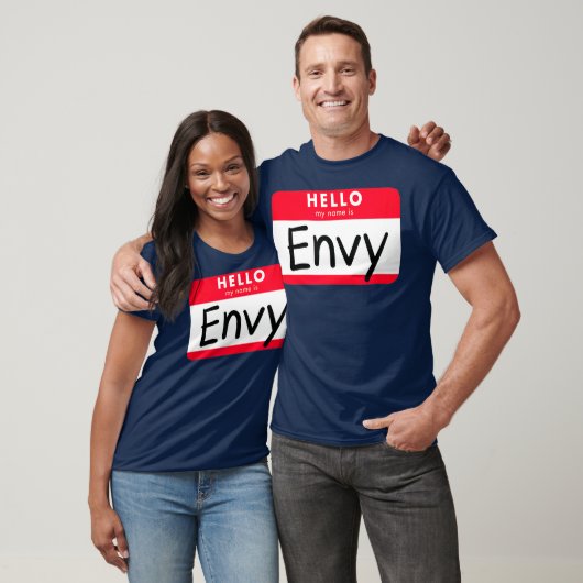 Pun Couples Halloween Costume Green With Envy T-shirt (Unisex)