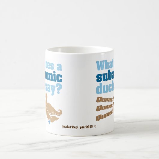 Pun Duck Quark Koffiemok (Center)