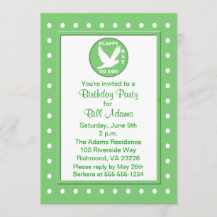 Pun Funny Adult Flying Partij Kaart