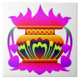 Pun kalasa Sri Lanka traditionele plek van welvaar Tegeltje