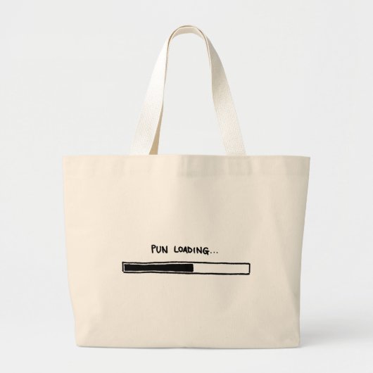 Pun-lading Grote Tote Bag (Voorkant)