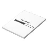 Pun-lading Notitieblok (Linkerzijde)