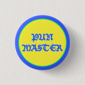 Pun Master Ronde Button 3,2 Cm (Voorkant)