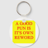 pun op puntje sleutelhanger (Voorkant)