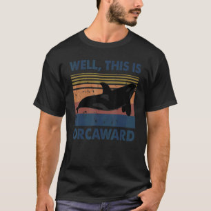 Pun Orca-walvis goed dit is orcaward-Vintage T-shirt