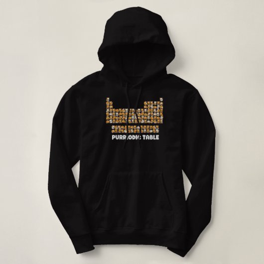 Pun Periodieke Tabel S Hoodie (Design voorkant)