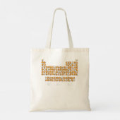 Pun Periodieke Tabel S Tote Bag (Achterkant)