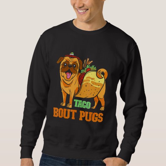 Pun Pug Taco Trui (Voorkant)