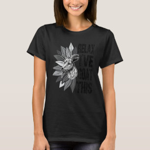Pun Relax Ik heb een boer Boerderij dierentuin. T-shirt