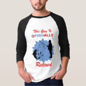 Pun retirement O-Fish-Ally in ruste Fisherman Funn T-shirt (Voorkant)