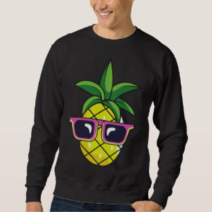 Pun Shades Pineapple Tropische zonnebril Pin Trui