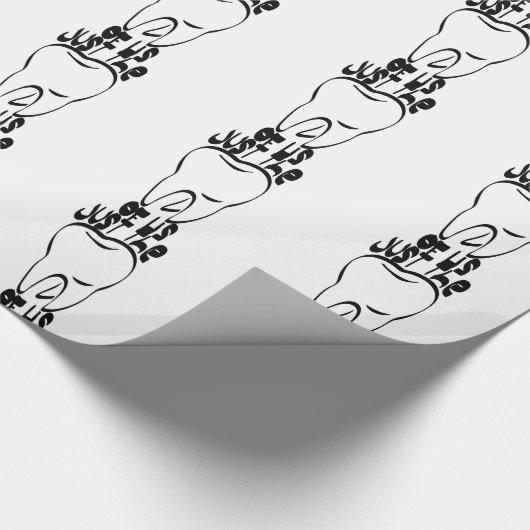 pun tand cadeaupapier (Hoek)