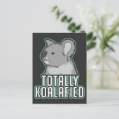 Pun - Totaal Koalafied Briefkaart (Staand voorkant)