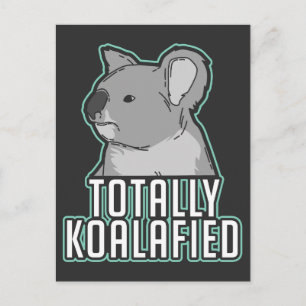 Pun - Totaal Koalafied Briefkaart