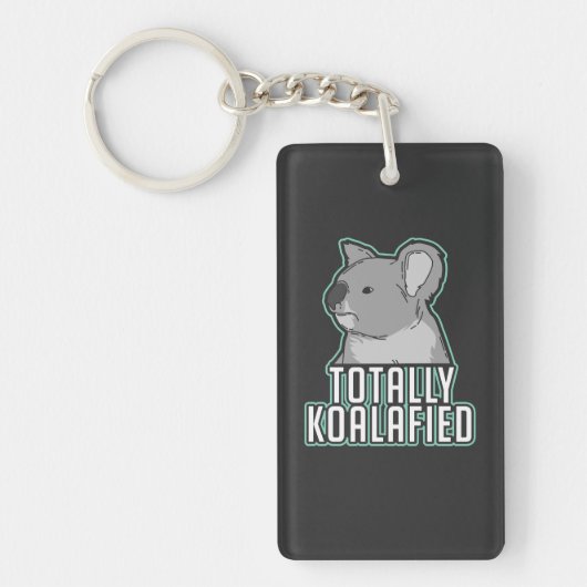 Pun - Totaal Koalafied Sleutelhanger (Voorkant)