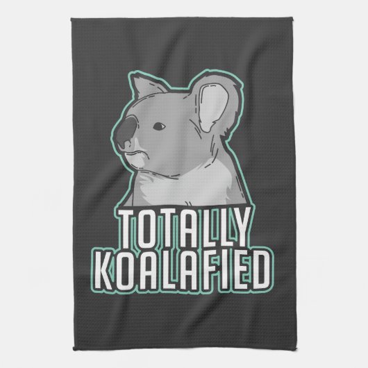 Pun - Totaal Koalafied Theedoek (Verticaal)