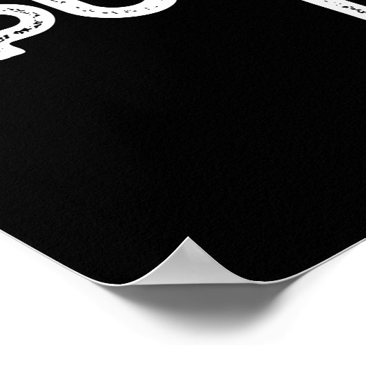 Pun-tuation Marks Funny Punctuation Pun Dark BG Poster (Hoek)