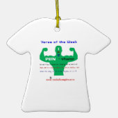 PUN - versiering Keramisch Ornament (Voorkant)