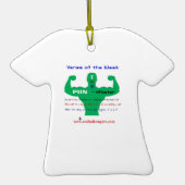 PUN - versiering Keramisch Ornament (Achterkant)