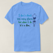 Pun voor de zwemmer t-shirt (Design voorkant)