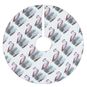 Puna Flamingo Illustratie Kerstboom Rok