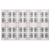 Puna Flamingo Illustratie Stof (Fat Quarter)