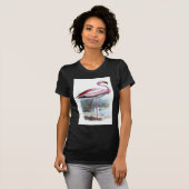 Puna Flamingo Illustratie T-shirt (Voorkant volledig)