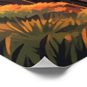 Punakaiki Pannenkoekrotsen Poster (Hoek)