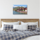 Punakha Dzong - Bhutan Canvas Afdruk (Insitu (Slaapkamer))