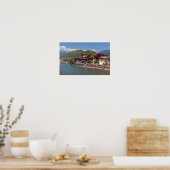 Punakha Dzong in Bhutan Poster (Keuken)