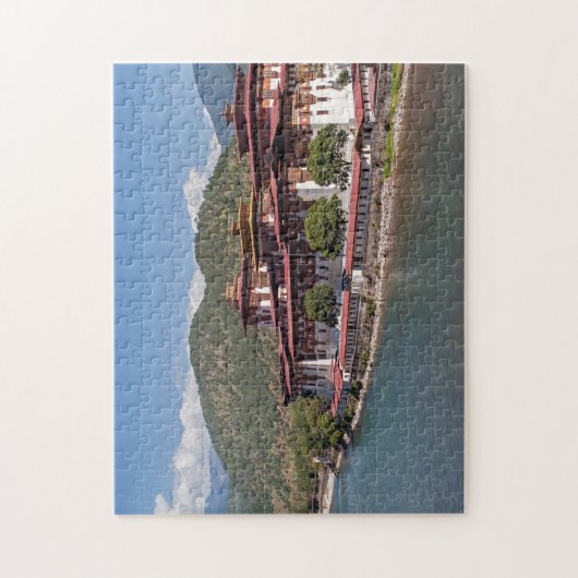 Punakha Dzong klooster - Bhutan, Azië Legpuzzel (Verticaal)