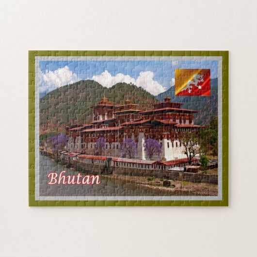 Punakha - legpuzzel (Horizontaal)