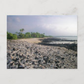 Punaluʻu Black Sand Beach Hawaii Big Island Briefkaart (Voorkant)