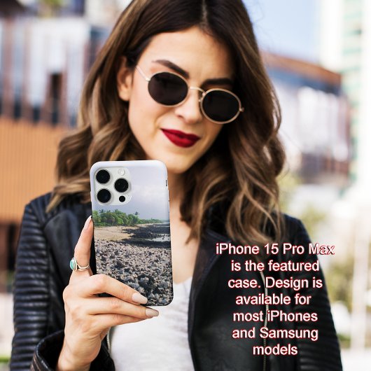 Punaluʻu Black Sand Beach Hawaii Big Island Case-Mate iPhone Case